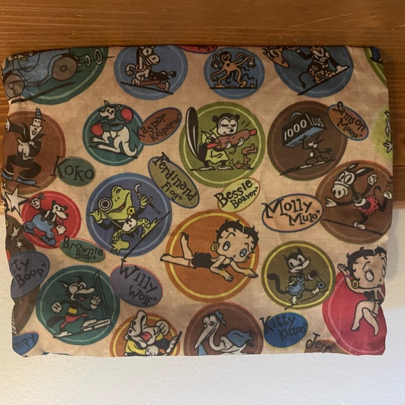 Lesportsac X Tokidoki Mini Bag Pouch  LeSportSac Betty Boop VINTAGE Collectible - Picture 4 of 6